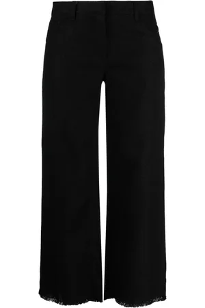 Max Mara Cropped linen-blend trousers