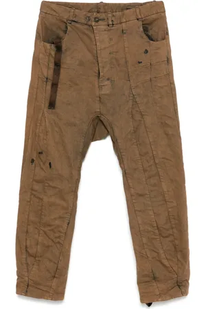 11 BY BORIS BIDJAN SABERI Drop-crotch jeans