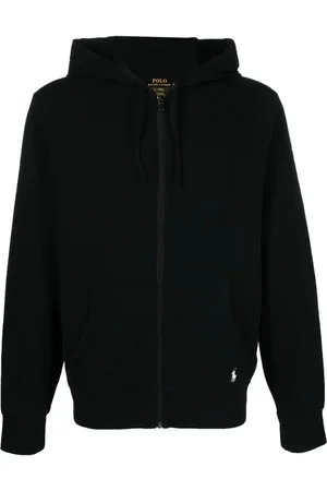 Ralph Lauren Embroidered-logo zip-up hoodie