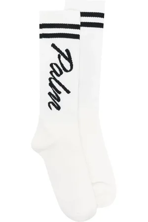 Palm Angels Logo-print socks