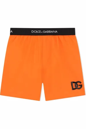 Dolce & Gabbana Embroidered logo swim shorts
