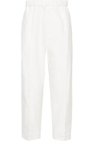 Jil Sander Cotton tapered trousers