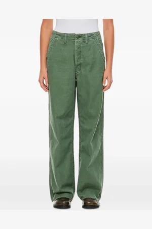 Mother Logo-patch jeans