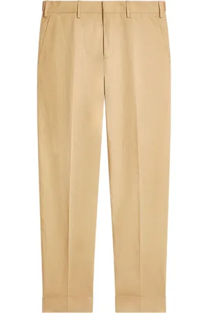 DRIES VAN NOTEN Pressed-crease trousers