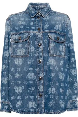 Blaz Nariida paint denim jacket