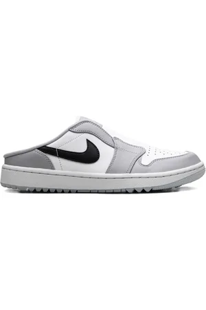 Jordan Air 1 Low Golf "Wolf /Sail/Photon Dust/Black" slides