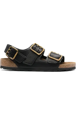 Birkenstock Buckled leather sandals