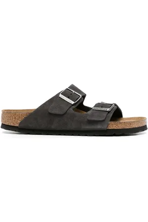 Birkenstock Arizona suede open-toe sandals