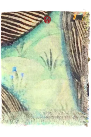 Talking Walls Graphic-print scarf