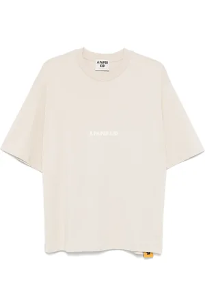 A PAPER KID Logo-print T-shirt