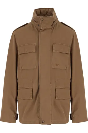 Burberry Equestrian Knight-embroidered jacket