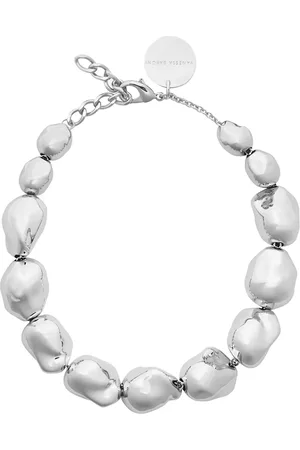 Vanessa Baroni Pearl-embellished necklace