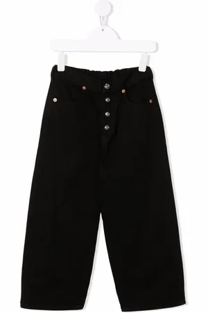 Maison Margiela Button-detail wide-leg jeans