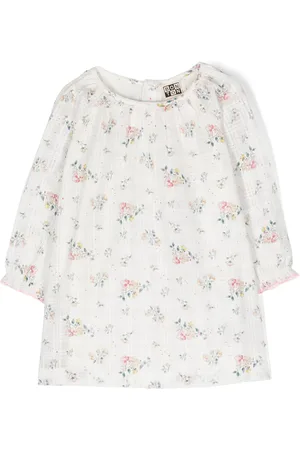 BONTON Floral-print cotton dress