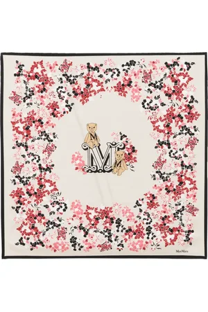 Max Mara Floral-print scarf