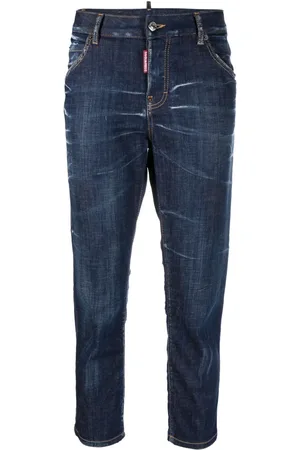Dsquared2 Low-rise cropped jeans