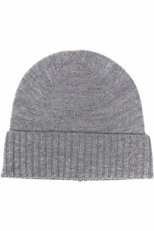 Ralph Lauren Ribbed-trim wool beanie