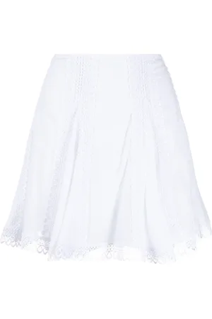 CHARO RUIZ IBIZA Gela crochet-trim miniskirt