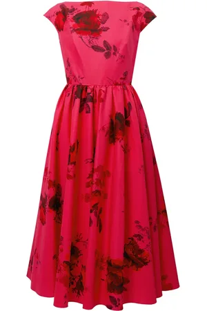 Erdem Floral-print cotton midi dress