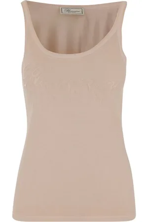 BLUMARINE Cotton tank top