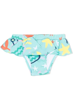 Stella McCartney Under the sea ruffle bikini bottoms