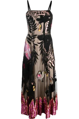 TEMPERLEY LONDON Opera sleeveless maxi dress