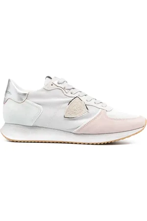 Philippe model Panelled lace-up sneakers
