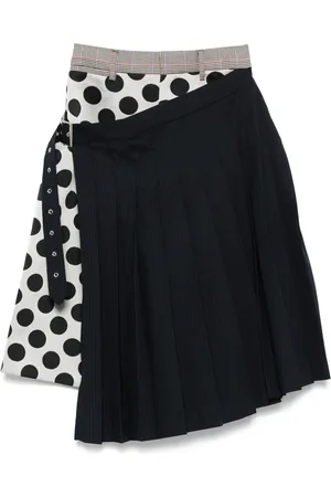Charles Jeffrey Loverboy Polka-dot pleated shorts