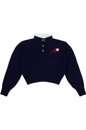 PHILOSOPHY DI LORENZO SERAFINI Embroidered-logo sweater