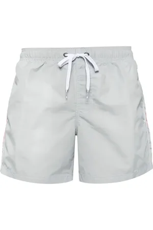 Sundek Stripe-detail swim shorts