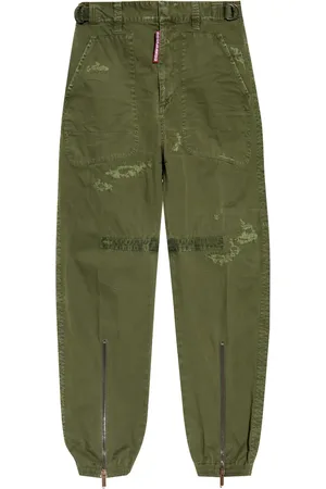Dsquared2 Distressed straight-leg trousers
