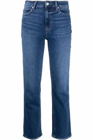 Paige Mid-rise cropped jeans