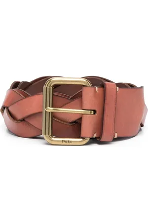 Ralph Lauren Braided buckle belt