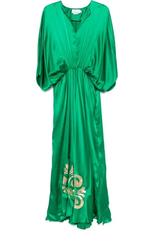 Themis Z Iris silk maxi dress
