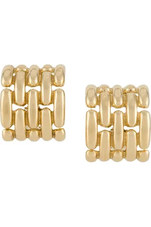 Givenchy 1980s chain-link earrings