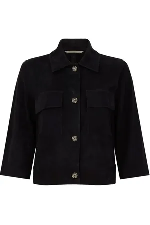 THE JACKIE LEATHERS Karis cropped jacket