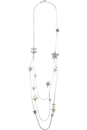 CHANEL 2008 CC-logo necklace