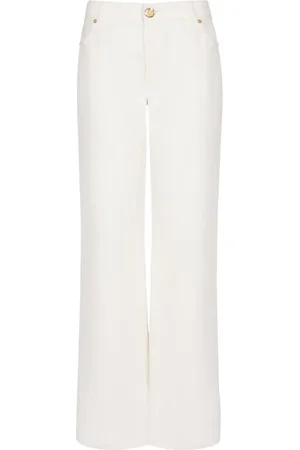 Balmain Logo-patch jeans