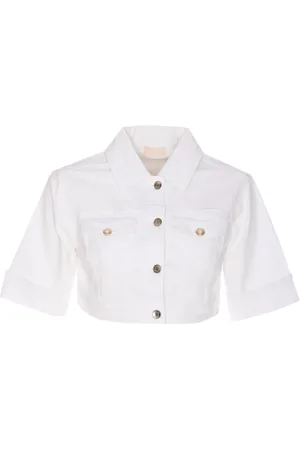 Liu Jo Cotton-blend cropped jacket