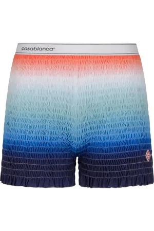 Casablanca Smocked gradient shorts