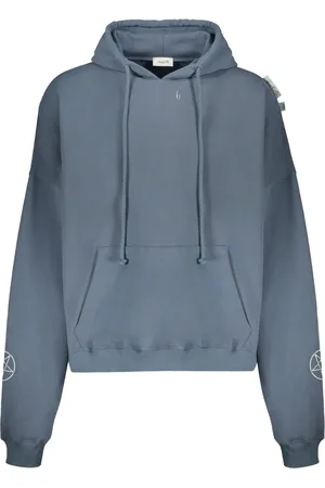 ISABELLA1985 Graphic-print cotton hoodie