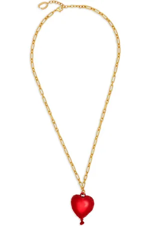 Oscar de la Renta Heart Balloon pendant necklace