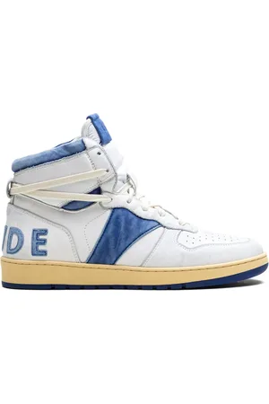 Rhude Rhecess " /Royal Blue" high-top sneakers