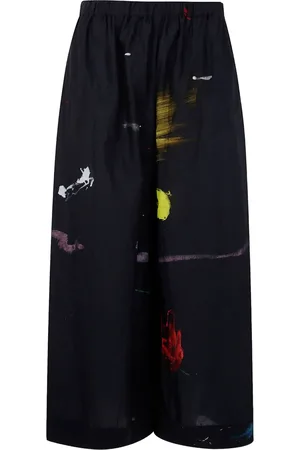 DANIELA GREGIS Abstract-pattern trousers