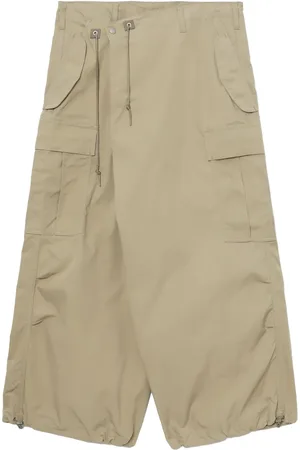 JUNYA WATANABE Asymmetric wide-leg cargo trousers