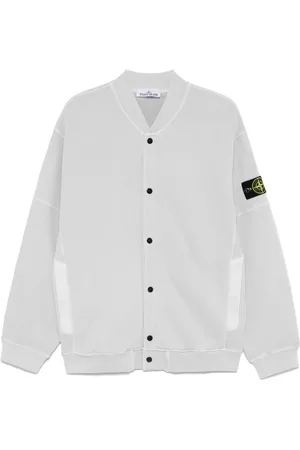 Stone Island Compass-patch cotton jacket
