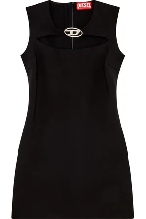 Diesel D-Reams logo-plaque minidress