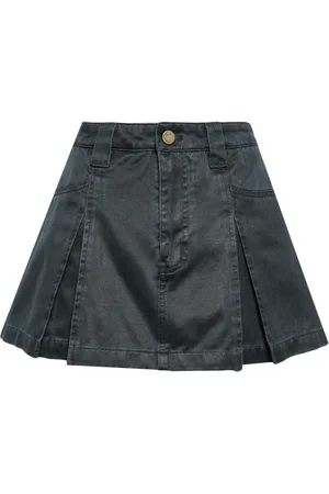 tout a coup Pleat-detail high-waisted shorts