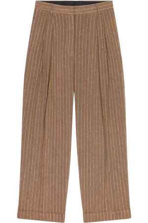 DRIES VAN NOTEN Pleated trousers