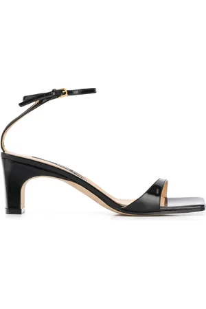 Sergio Rossi Sr1 geometric heel sandals